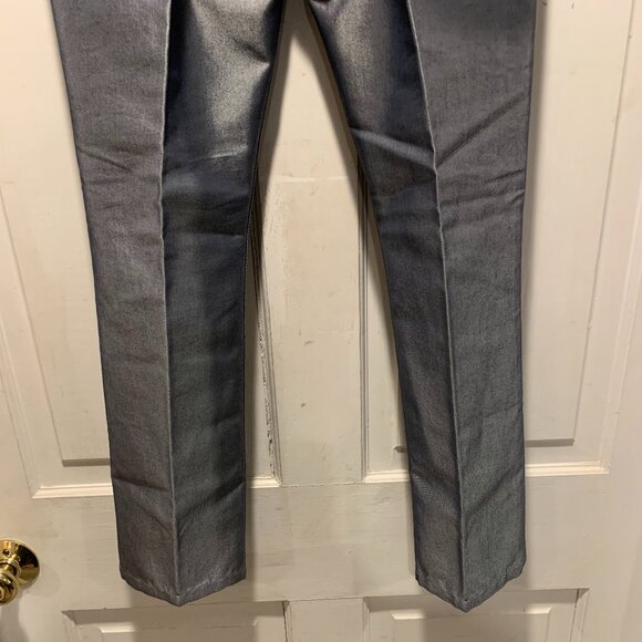 Armani Exchange~ NWOT!!~ Metallic Silver Pants - Picture 15 of 16